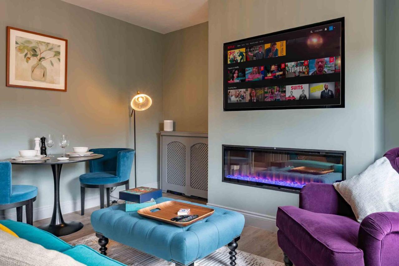 Beautiful Modern 1 Bedroom Apartment, City Centre Bath Exterior foto
